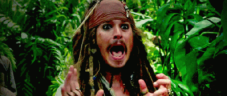 Johnny Depp Freaking out